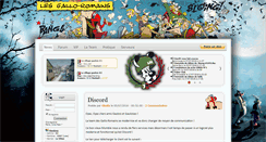 Desktop Screenshot of lesgalloromains.com